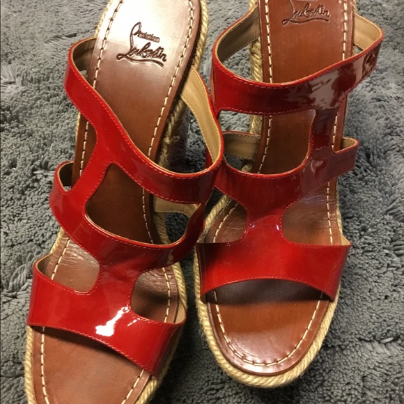 Christian Louboutin Shoes - Christian Louboutin Wedge sandals